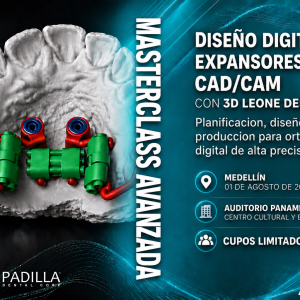 Masterclass Avanzada Diseño Digital en Expansores MARPE CAD/CAM con 3D Leone Designer